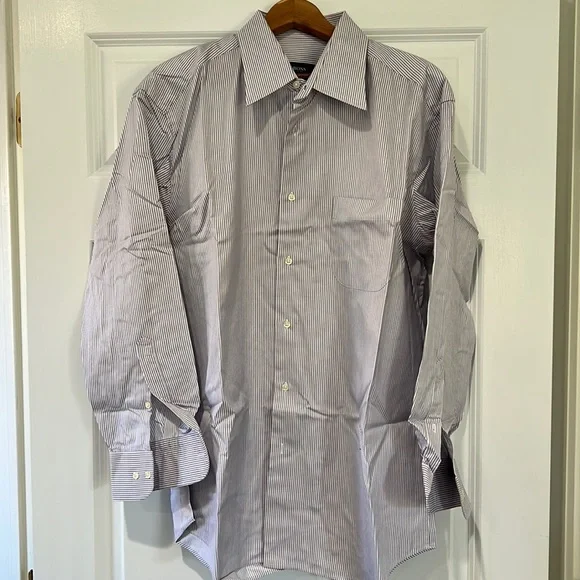 Hugo Boss | Shirts | Hugo Boss Mens Button Down White With Burgundy And  Blue Stripe | Poshmark